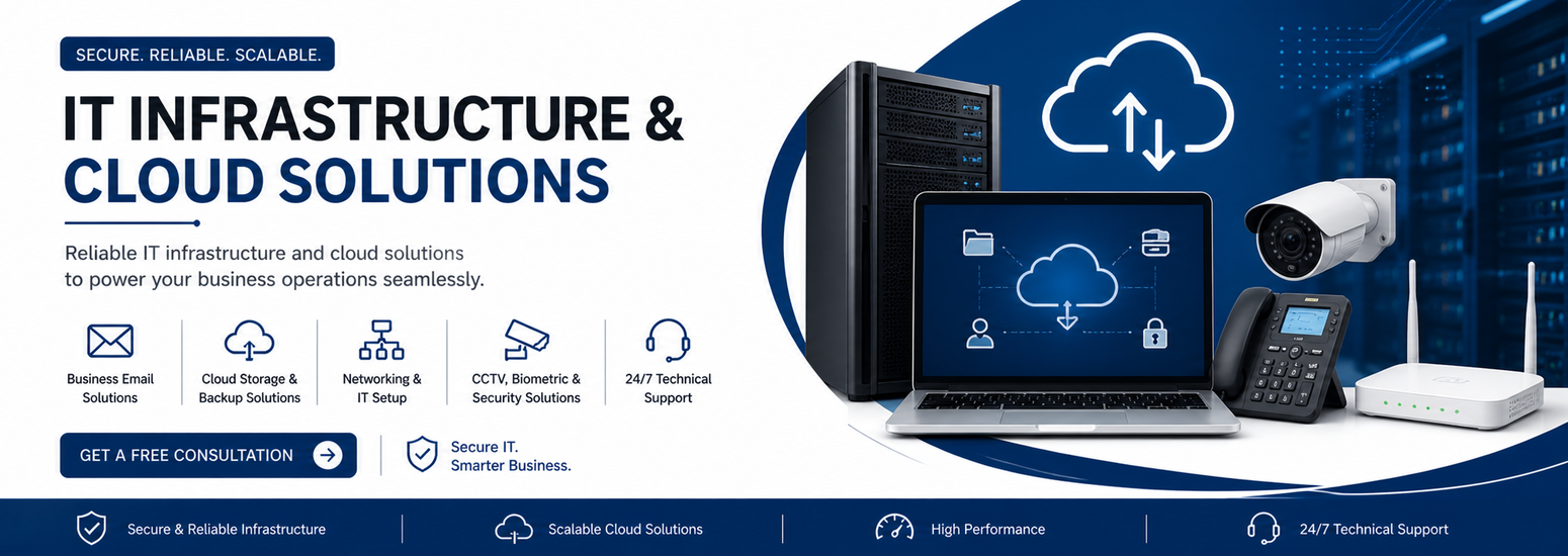 IT infrastructure & Cloud solutions